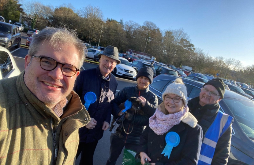 Conservatives out and about December 2021