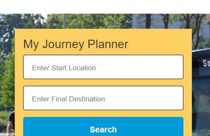 My Journey website screengrab