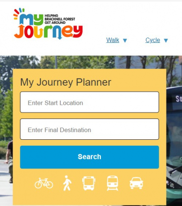 My Journey website screengrab